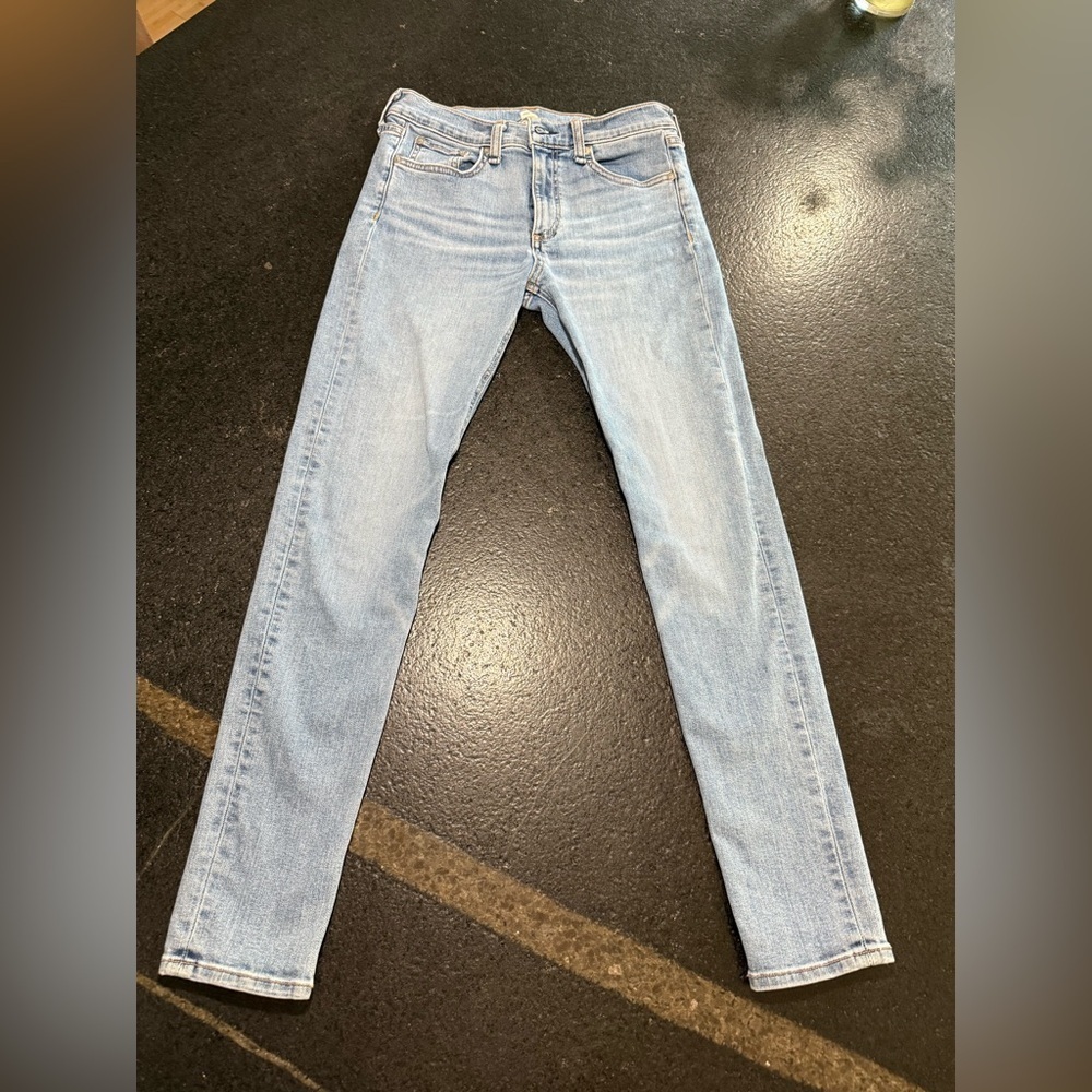 Rag & Bone Ankle Skinny Jeans Size 28 Nelly Light Wash - Picture 2 of 16